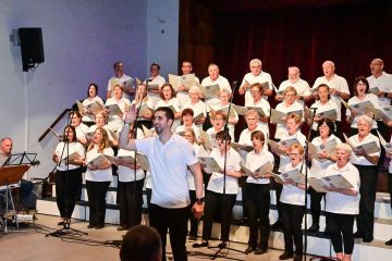 Kámán Zoltán (vaol.hu) képe a kórusfesztiválról